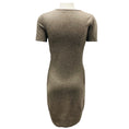 Load image into Gallery viewer, Iris Von Arnim Taupe Short Sleeved Cashmere Knit Dress