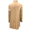 Load image into Gallery viewer, Fleurette Camel Button Front Wool Coat