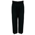 Load image into Gallery viewer, Bottega Veneta Black Wool Relaxed Fit Pants