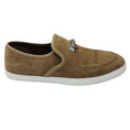 Load image into Gallery viewer, Hermes Beige Sable Mocassin Femme Jour Chevre Velours Nappa Loafers