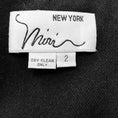 Load image into Gallery viewer, Miri Couture New York Black Sleeveless Calf Hair Cocktail Dress