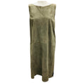 Load image into Gallery viewer, Fabiana Filippi Taupe Suede and Shimmer Knit Dress