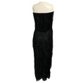 Load image into Gallery viewer, Rotate by Birger Christensen Black Sequin Midi Tube Dress