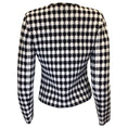 Load image into Gallery viewer, Alaia Black / White Check Knit Cardigan Sweater
