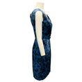 Load image into Gallery viewer, Stella McCartney 2010 Blue Denim Sleeveless Silk Cocktail Dress