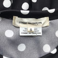 Load image into Gallery viewer, Comme des Garcons Black / White Polka Dot Printed Long Sleeved Top
