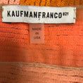 Load image into Gallery viewer, Kaufmanfranco Peach / Orange / Beige Mesh Tulle Trimmed Sequined Dress