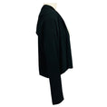 Load image into Gallery viewer, Kinross Cashmere Black Open Front Silk and Cashmere Knit Cardigan Sweater