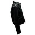 Load image into Gallery viewer, L'Agence Saturated Black Coated Janelle Slim Jacket