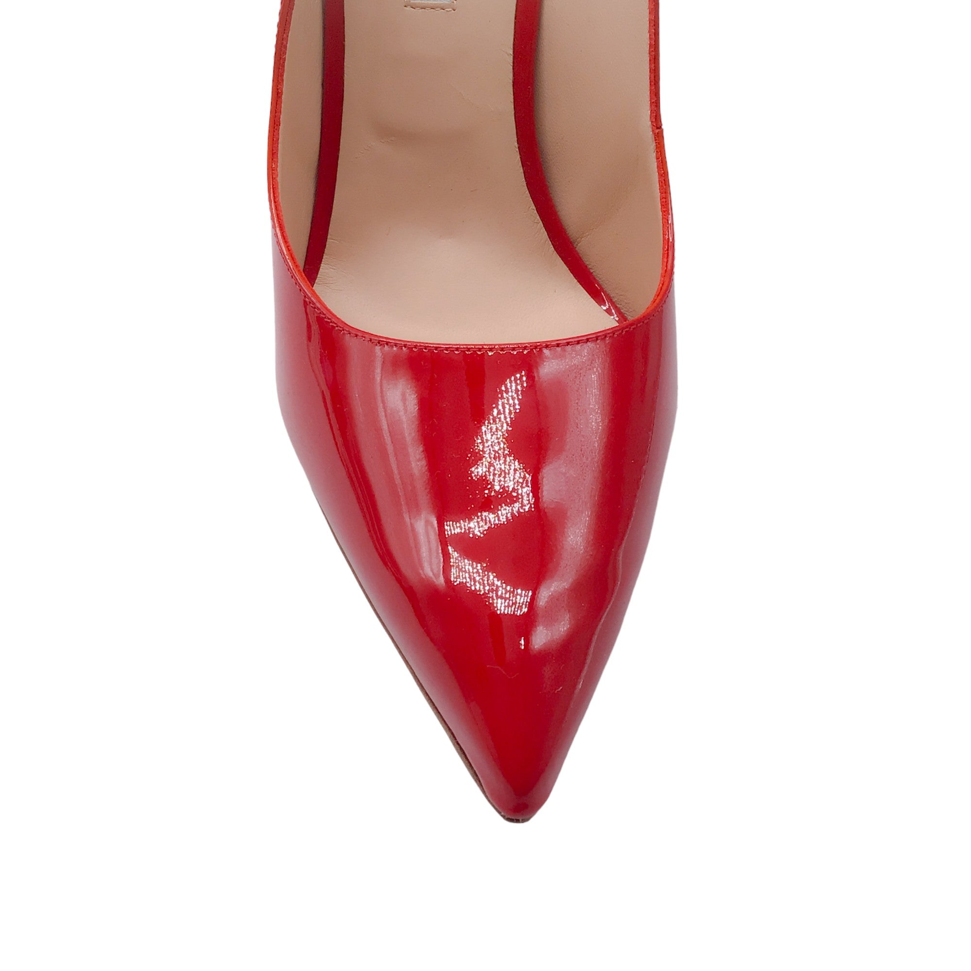 Kendall Miles Red Patent Leather Siren Pump