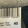 Load image into Gallery viewer, Peserico Light Grey Metallic Tailored Cuffed Straight Leg Wool Trousers