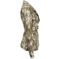 Load image into Gallery viewer, Jason Wu Olive / Ivory Cotton Canvas Belted One Button Jacket