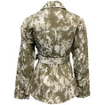 Load image into Gallery viewer, Jason Wu Olive / Ivory Cotton Canvas Belted One Button Jacket