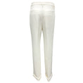 Load image into Gallery viewer, Off-White Ivory / Pink Contrasting Trim Trousers