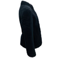 Load image into Gallery viewer, Toteme Navy Cinched Shearling Jacket