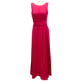 Load image into Gallery viewer, Paule Ka Fuchsia Sleeveless Crepe Gown