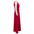 Load image into Gallery viewer, Paule Ka Fuchsia Sleeveless Crepe Gown