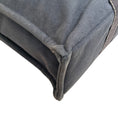 Load image into Gallery viewer, Hermes Navy Blue Canvas Deauville MM Bag