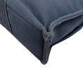Load image into Gallery viewer, Hermes Navy Blue Canvas Deauville MM Bag