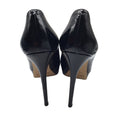 Load image into Gallery viewer, Jimmy Choo Black Round Toe Patent Leather Platform Pumps
