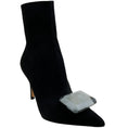 Load image into Gallery viewer, Gianvito Rossi Black Suede Jaipur Booties