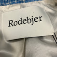 Load image into Gallery viewer, Rodebjer Blue / White Fringed Tweed Blazer