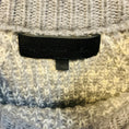 Load image into Gallery viewer, Rag & Bone Grey / White Cotton and Wool Knit Crewneck Pullover Sweater