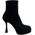 Load image into Gallery viewer, Casadei Black Suede Platform Booties