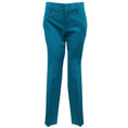 Load image into Gallery viewer, Gucci Teal 2015 Tailored Wool Stretch Pants