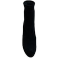Load image into Gallery viewer, Casadei Black Suede Platform Booties