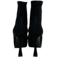 Load image into Gallery viewer, Casadei Black Suede Platform Booties