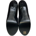 Load image into Gallery viewer, Casadei Black Suede Platform Booties
