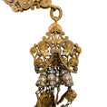 Load image into Gallery viewer, Chanel RARE Vintage 1960's Haute Couture Gold / Pearl Accessory
