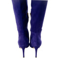 Load image into Gallery viewer, Gianvito Rossi Purple Suede Jules High Boots