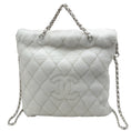 Load image into Gallery viewer, Chanel 2034 White Shearling Backpack
