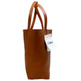 Load image into Gallery viewer, Chloe Clay Brown Spin Medium Tote Bag