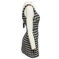 Load image into Gallery viewer, Self-Portrait Black / White Check Boucle Mini Dress