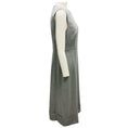 Load image into Gallery viewer, Peserico Light Grey Sleeveless Wool Sheath Dress