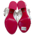 Load image into Gallery viewer, Dolce & Gabbana Pink / White Keira Heeled Sandals