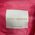 Load image into Gallery viewer, Kika Vargas Pink Button Front Silk Satin Jacket