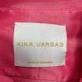 Load image into Gallery viewer, Kika Vargas Pink Silk Satin Jacket