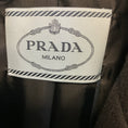 Load image into Gallery viewer, Prada Black Double Stretch Wool Giacca Jacket with Fur Trim