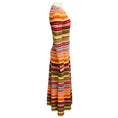 Load image into Gallery viewer, Polo by Ralph Lauren Multicolor Striped Knit Maxi Dress