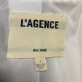 Load image into Gallery viewer, L'Agence Ecru / Black Kenzie Colorblock Double Breasted Blazer