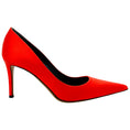 Load image into Gallery viewer, Alexandre Vauthier Orange Satin Pumps