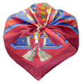 Load image into Gallery viewer, Hermes Red / Blue Multi Aux Champs Square Silk Twill Scarf
