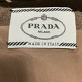 Load image into Gallery viewer, Prada Grey / Black Collared Wool Flared Midi Dress