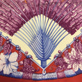 Load image into Gallery viewer, Hermes Red / Purple Multi Aloha Square Silk Twill Scarf
