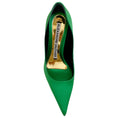 Load image into Gallery viewer, Alexandre Vauthier Green Satin Pumps