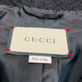 Load image into Gallery viewer, Gucci Navy / Red / Blue Trimmed Wool Tweed Jacket with Gold Buttons
